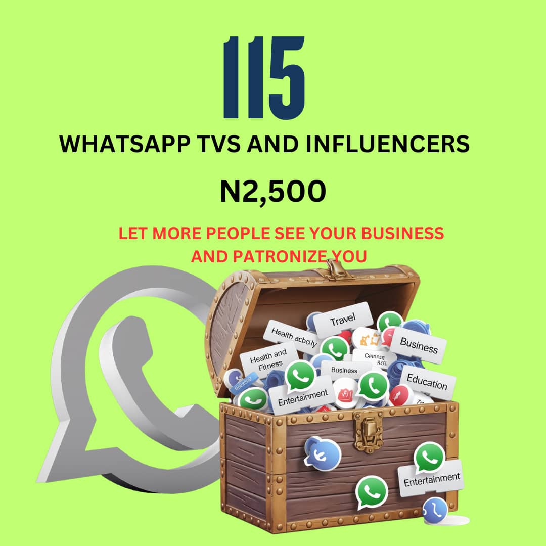115 Top WhatsApp TVs and Influencers copy