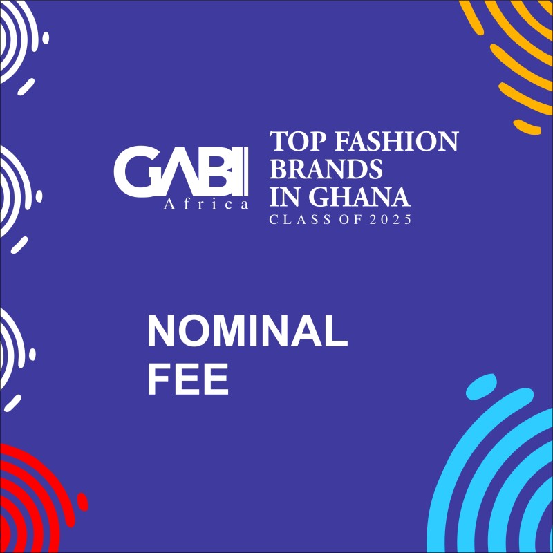 NOMINAL FEE - GABI FASHION RANKING GHANA