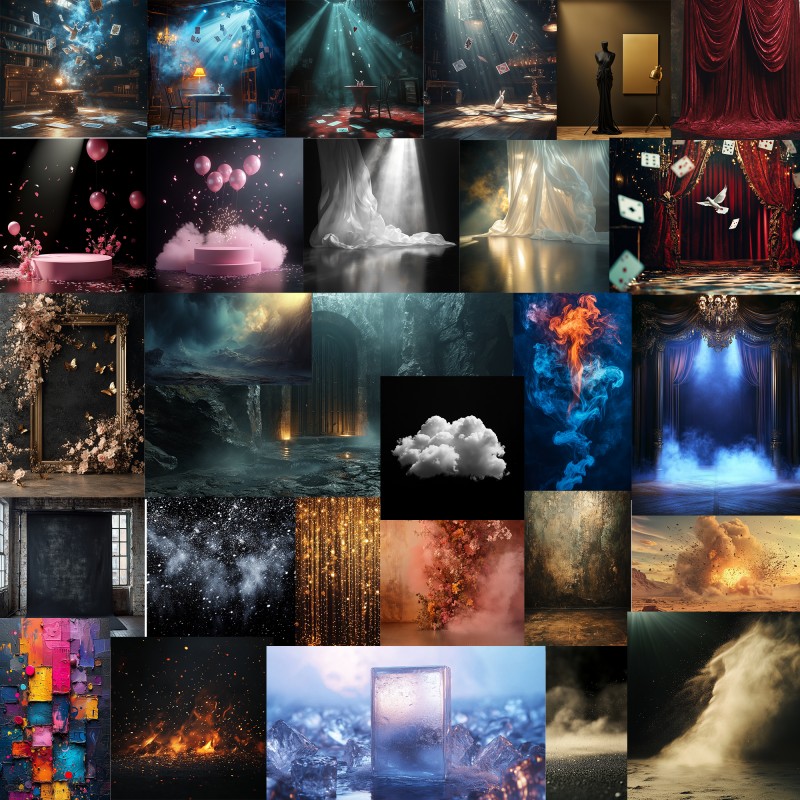 1000 PLUS HIGH RESOLUTION BACKGROUNDS AND OVERLAYS V1