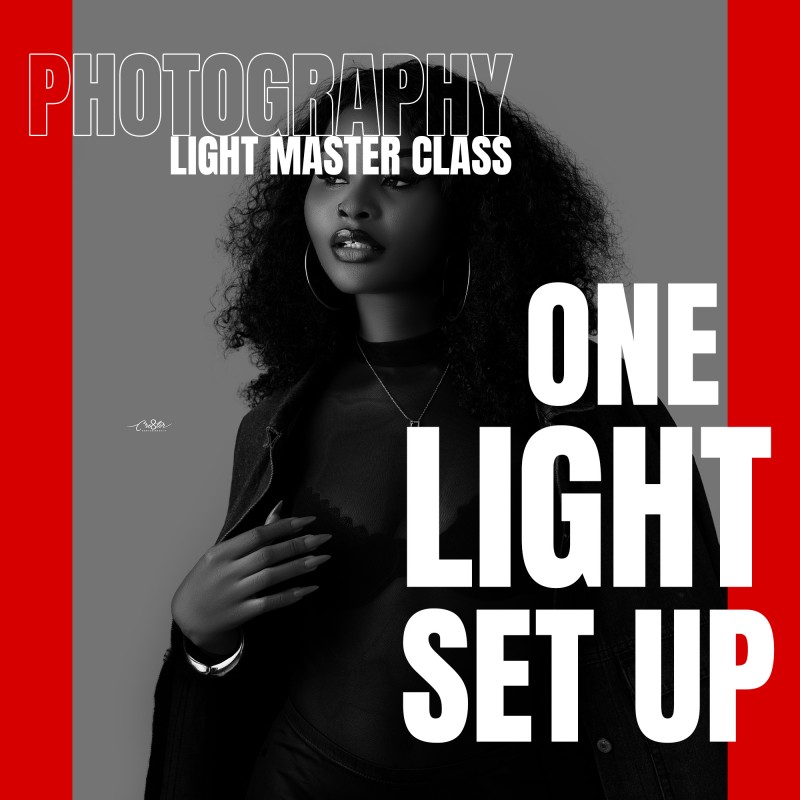 PHOTOGRAPHY LIGHT MASTER CLASS ONE LIGHT