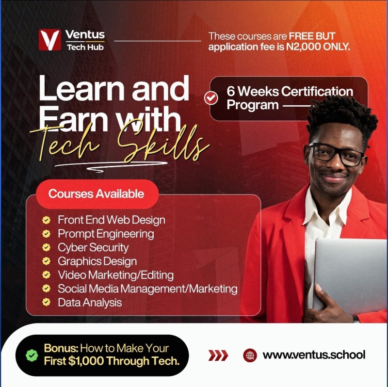 VENTUS TECH HUB - Application