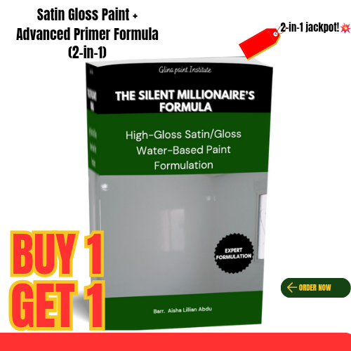 Satinology eBook – The Ultimate Guide to Sheen-Controlled Satin Paint Production + FREE Bonus: Primer Paint Production eBook