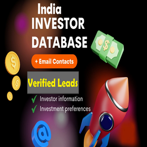 109,778 India Investors Verified and Updated Emails Leads Database