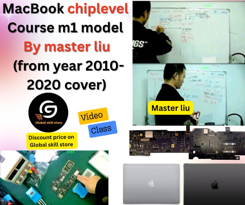 Buy MASTER LIU MACBOOK REPAIR CLASS [ENGLISH] by Global skill store on ...
