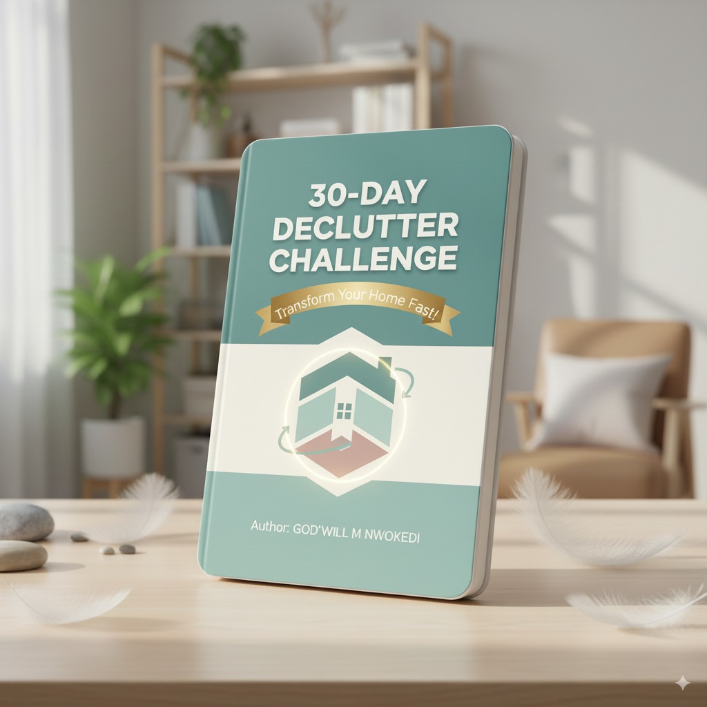 30-DAY DECLUTTER CHALLENGE, TRANSFORM YOUR HOME FAST!