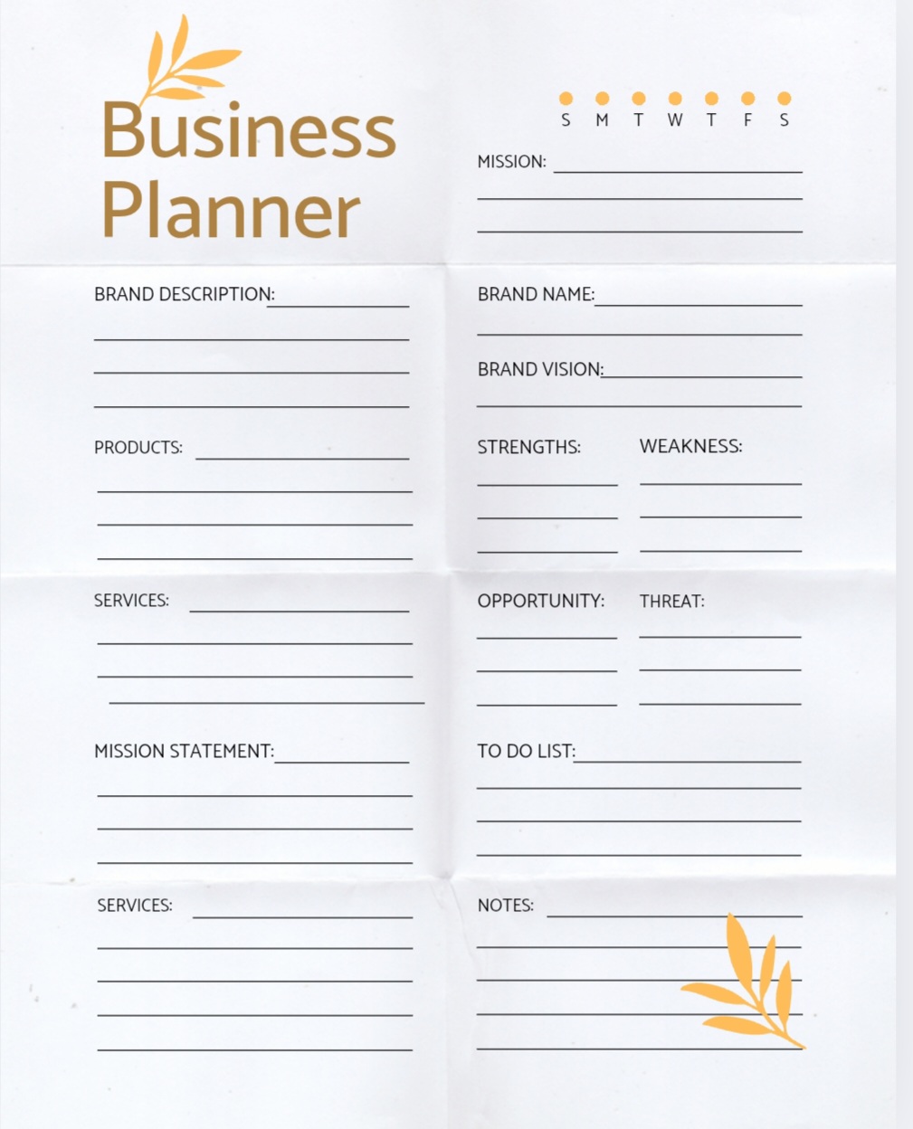 Business planner