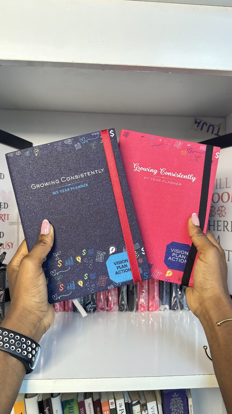 Growing Consistently (Yearly Planner)