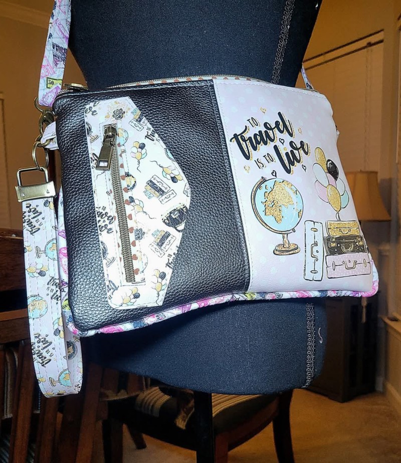 THE EVERLY CROSSBODY/WRISTLET BAG PATTERN