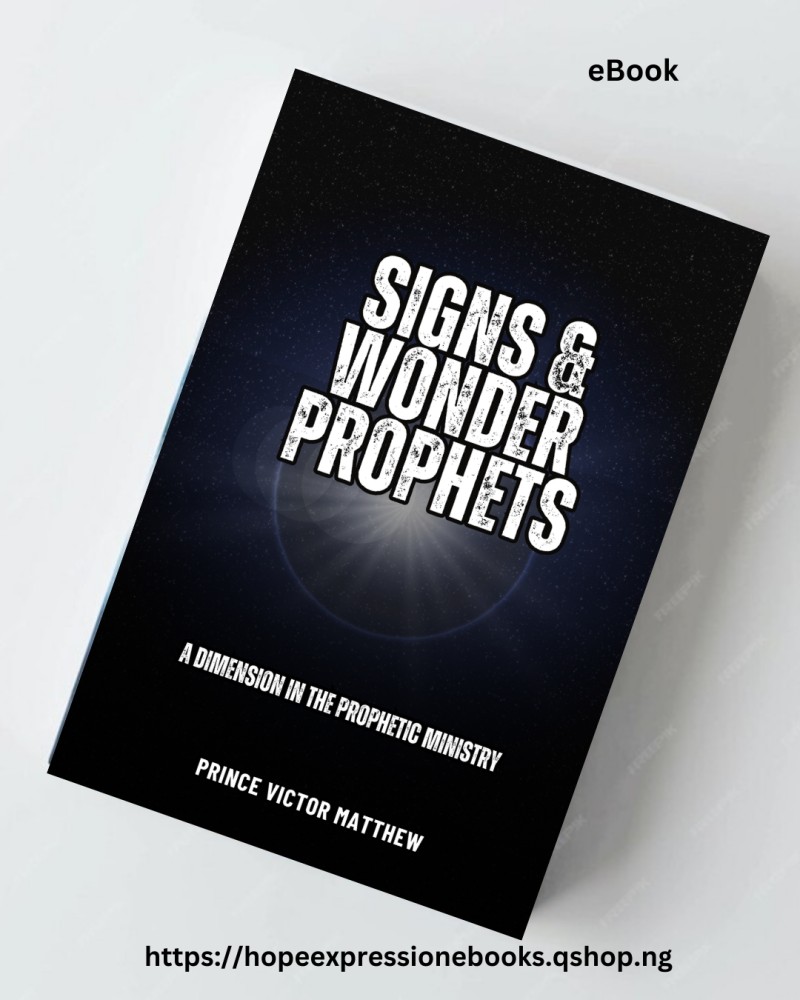 SIGNS AND WONDER PROPHETS