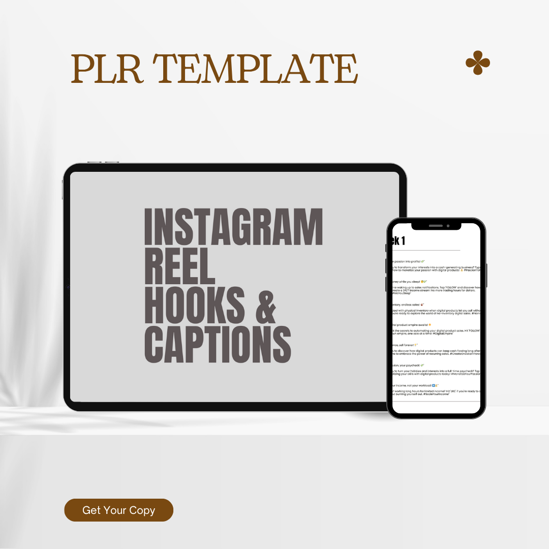 INSTAGRAM REELS, HOOKS AND CAPTIONS