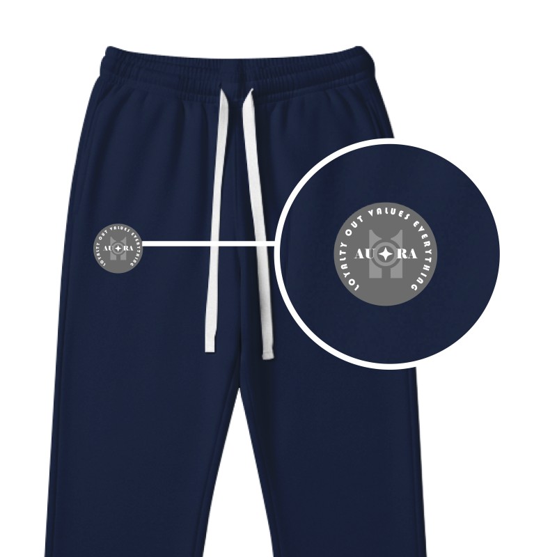 HALO 4 ANGELS LOVE & AURA ORIGINAL:  NAVY BLUE SWEATPANTS