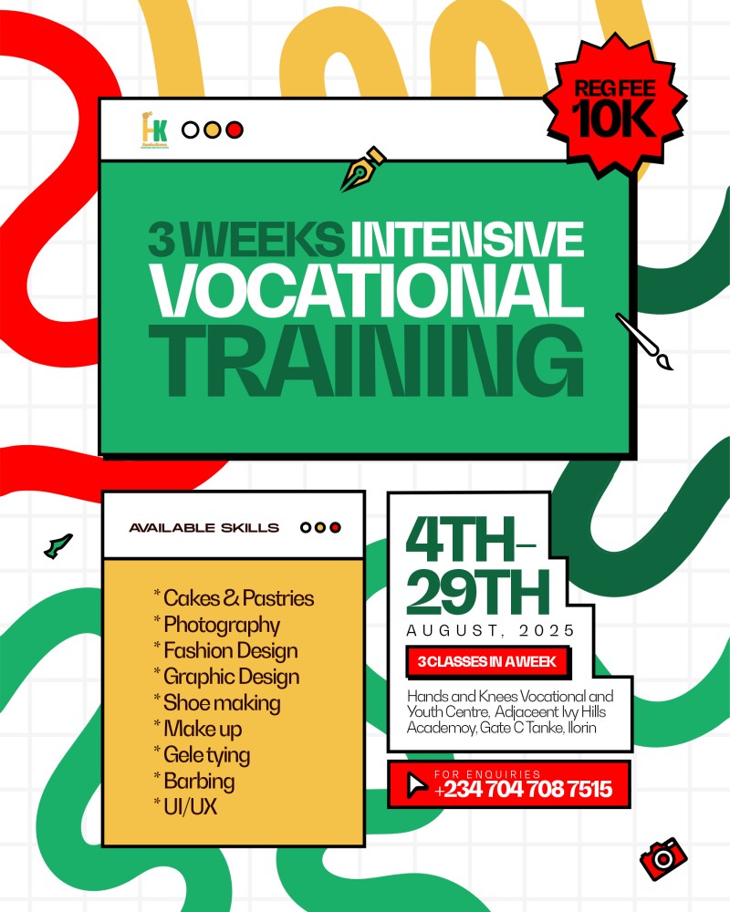 2025 SUMMER SKILL ACQUISITION PROGRAMME