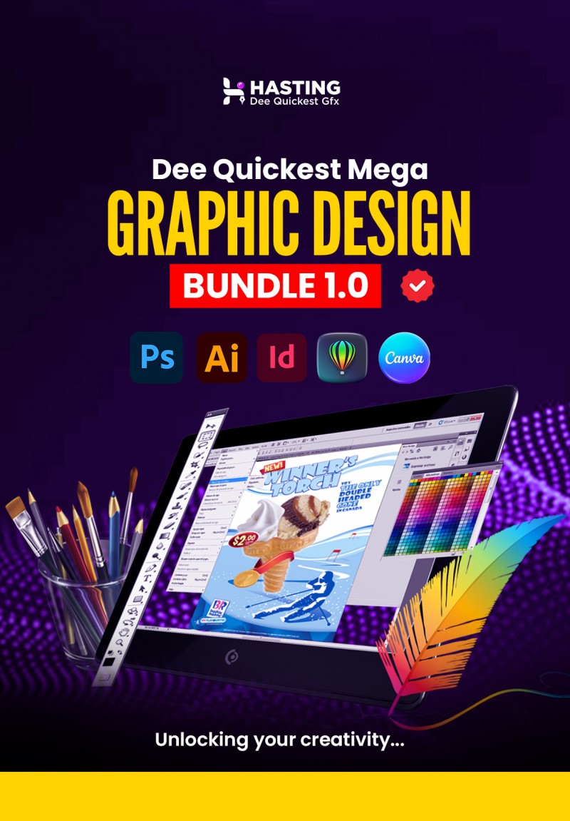 500Gb+ Graphic Design Asset Bundle