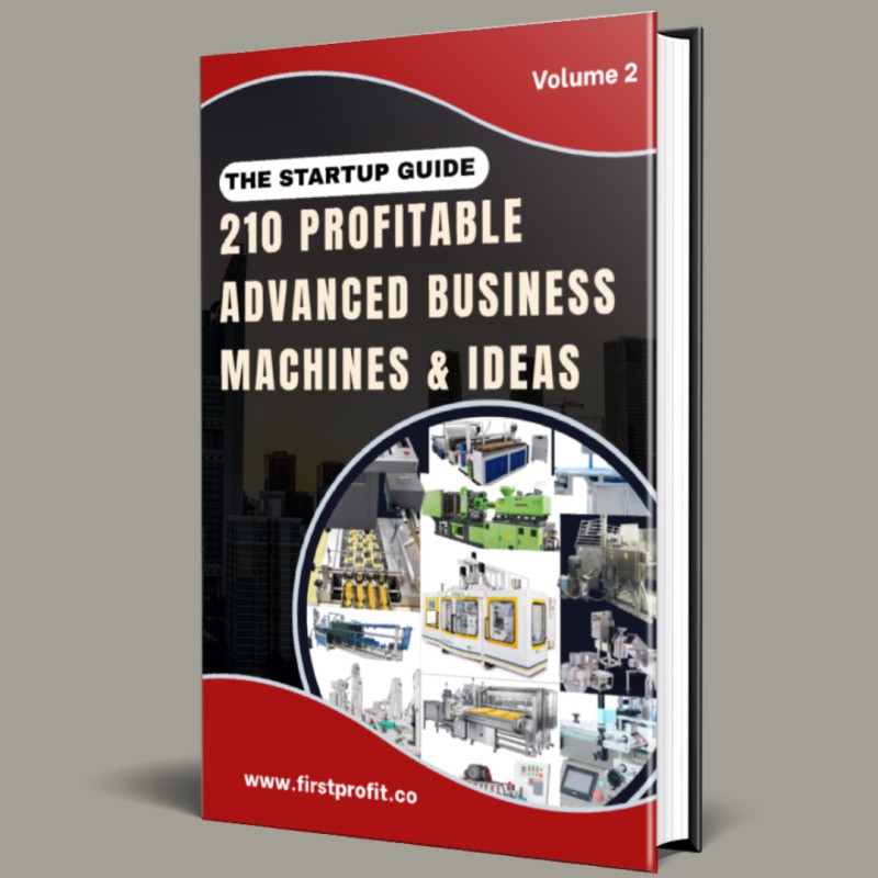 The Startup Guide Volum2 -210 Profitable Advanced Business Machines & Ideas-eBook
