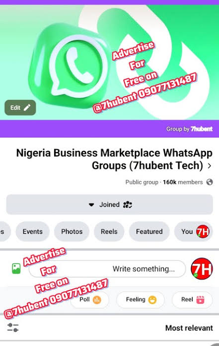 2026 Best Online Nigeria Facebook Business Groups Links to Join | 7hubent Tech