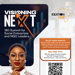 Visioning Next 180 Summit Course/Media Replay for for Social Enterprises and NGO Leaders