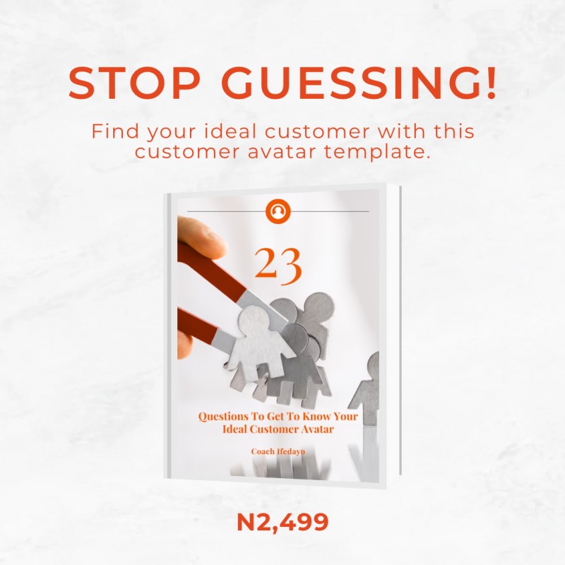 Customer Avatar Workbook Template