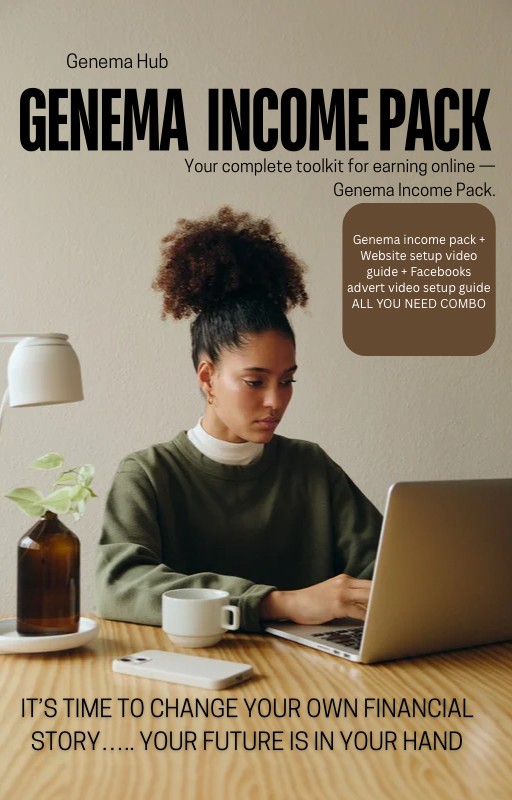 GENEMA INCOME PACK & WEBSITE SET UP