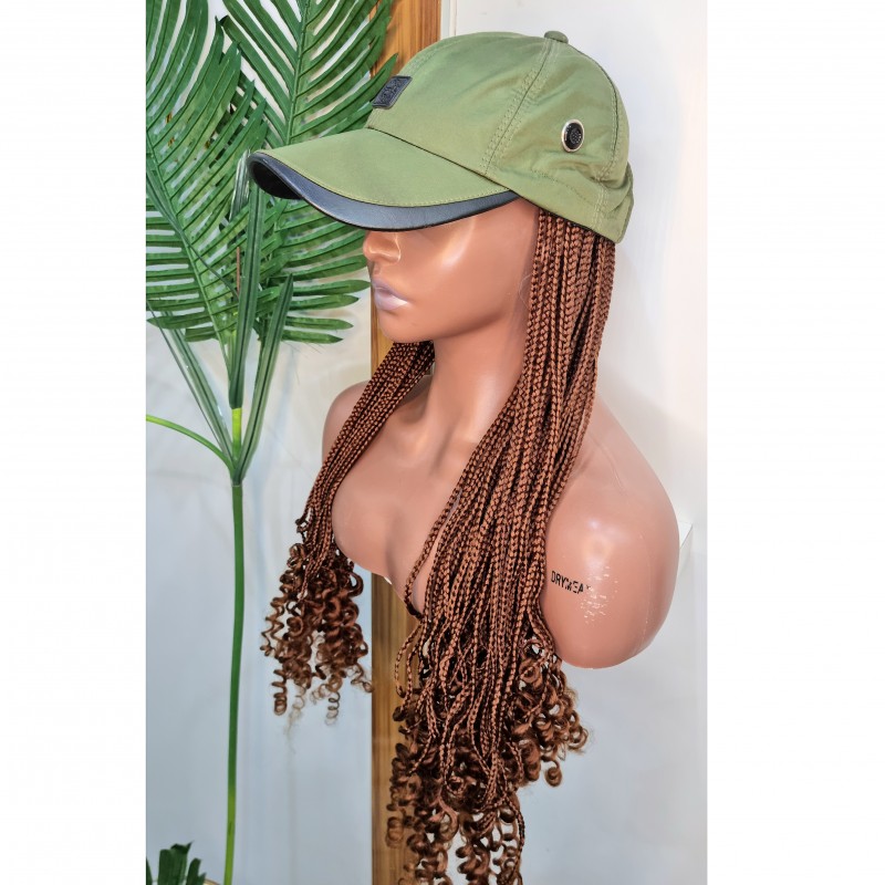 Face cap wig 003