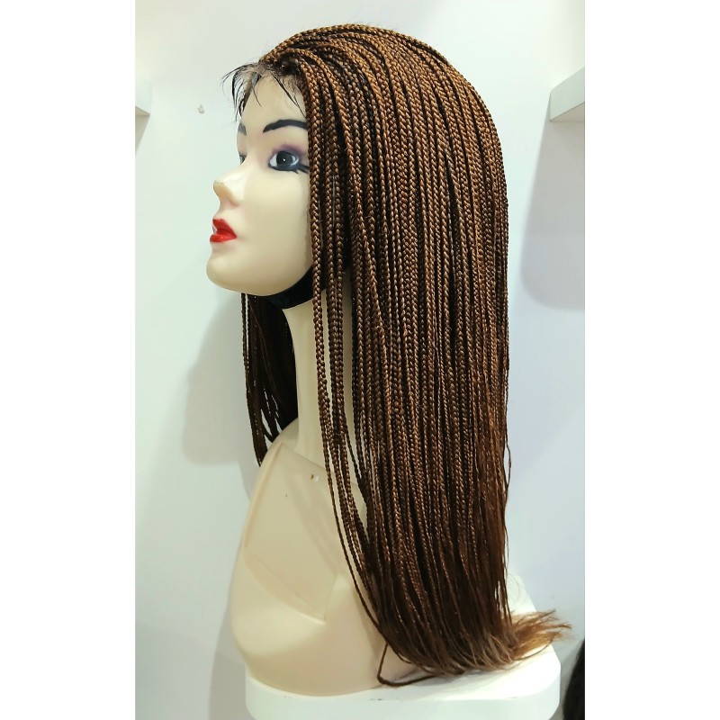Frontal small  braided wig Ready to SHIP