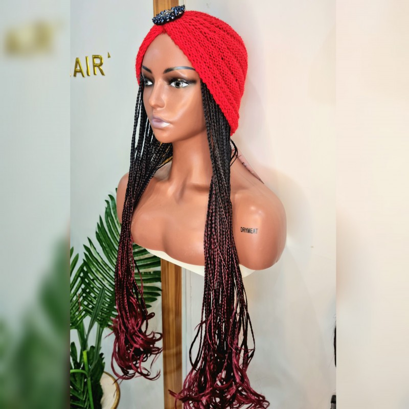 Hat wig Ready to ship