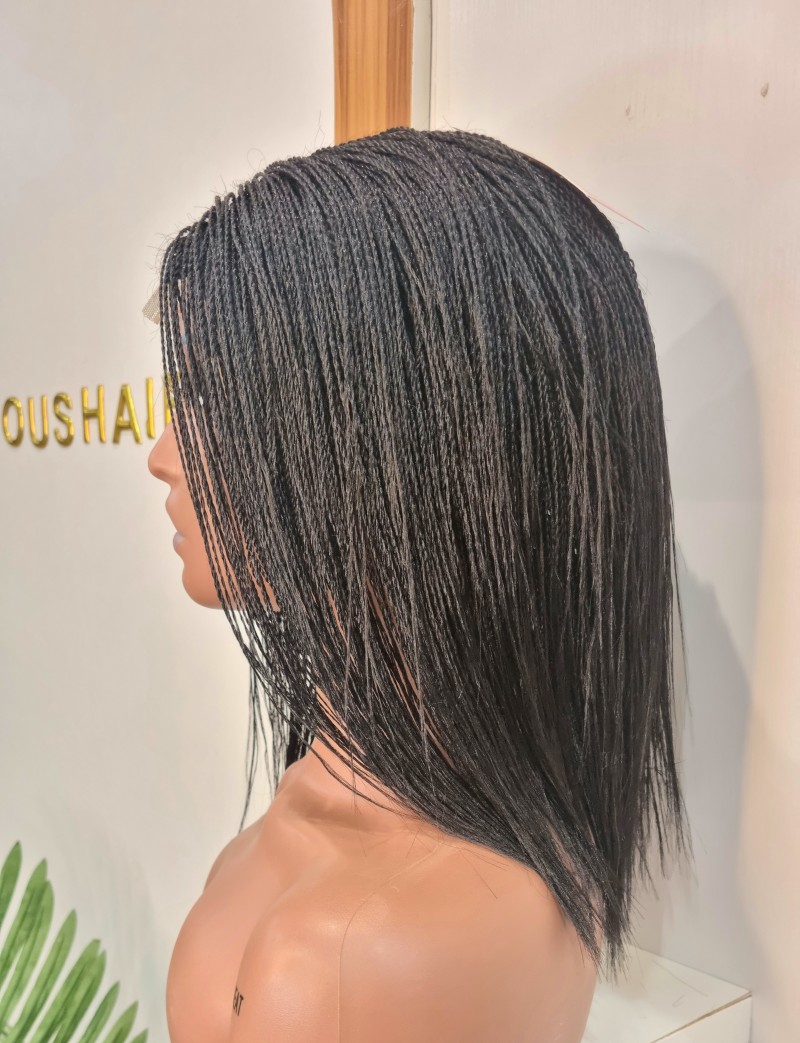 Lace closure  twist wig- ready to ship