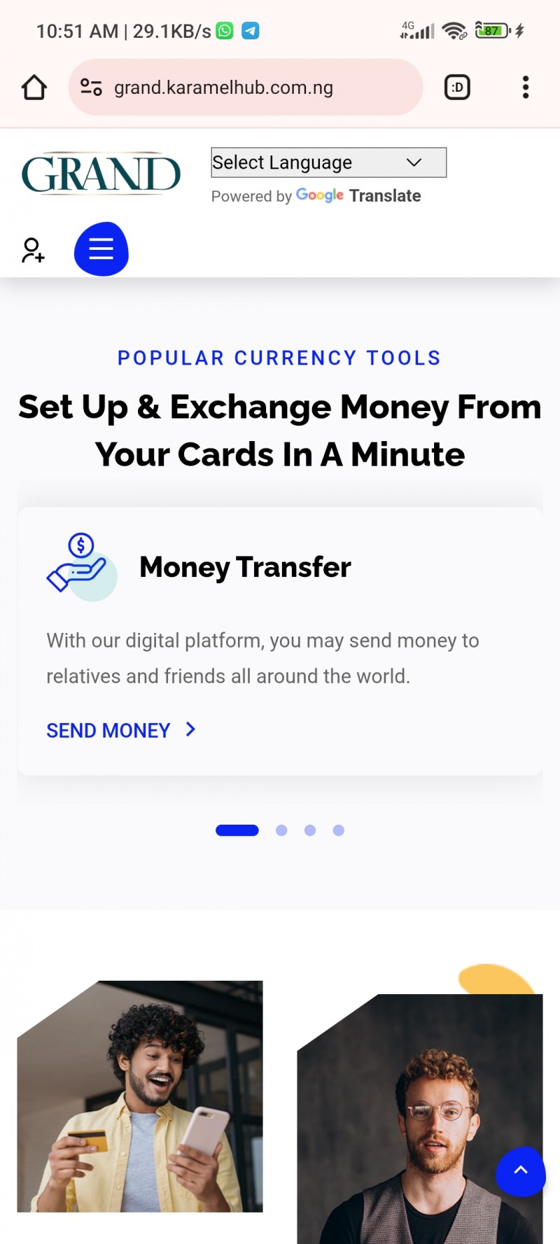 GRAND CHASE ONLINE BANKING SCRIPT