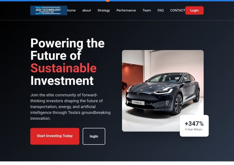Elon musk, or Tesla investment broker script