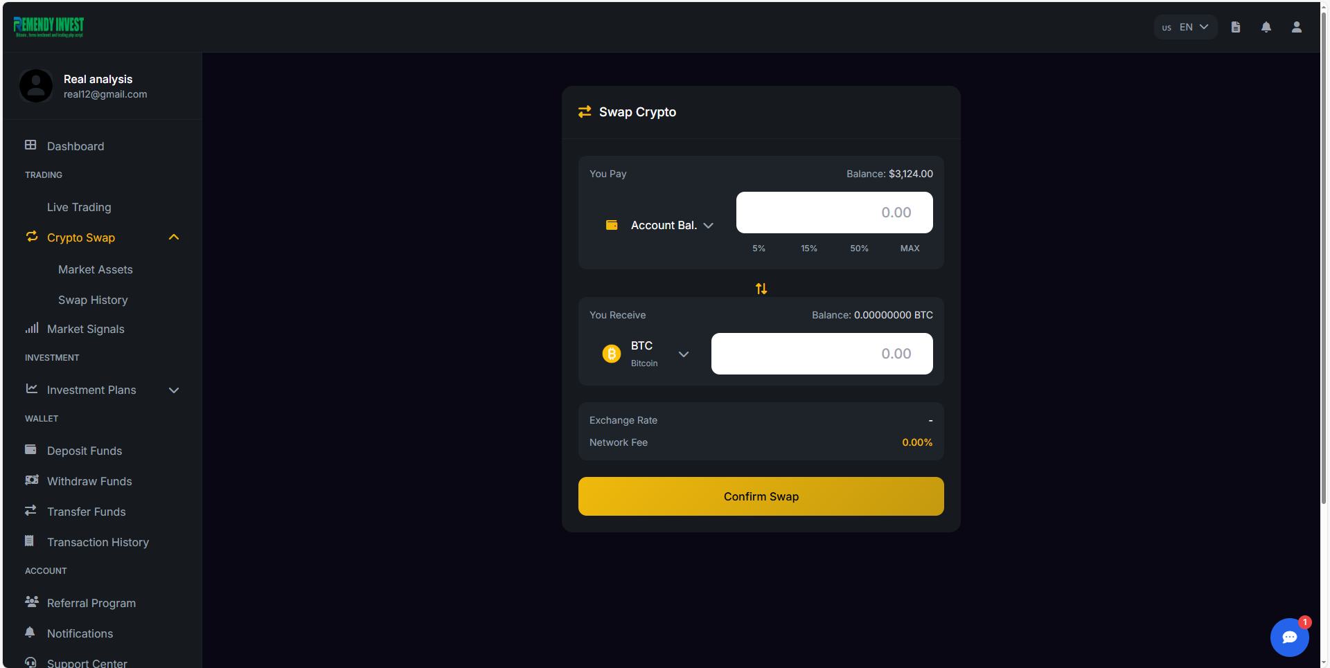 Remedy 6figs – The Ultimate PHP/Laravel Investment & Trading Platform