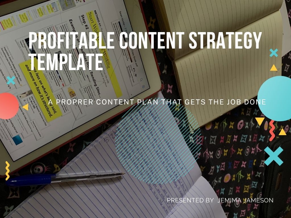 Content strategy notion template