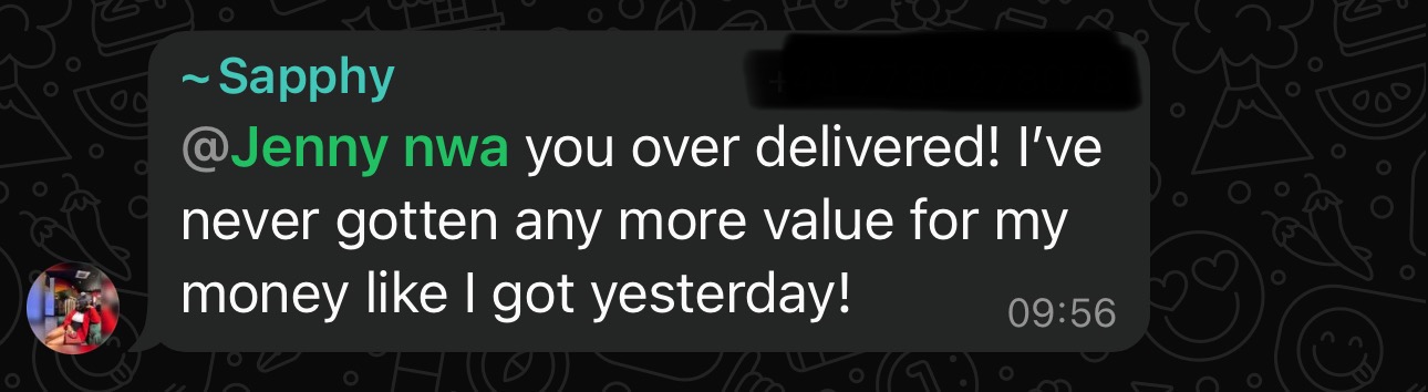 Customer review 3