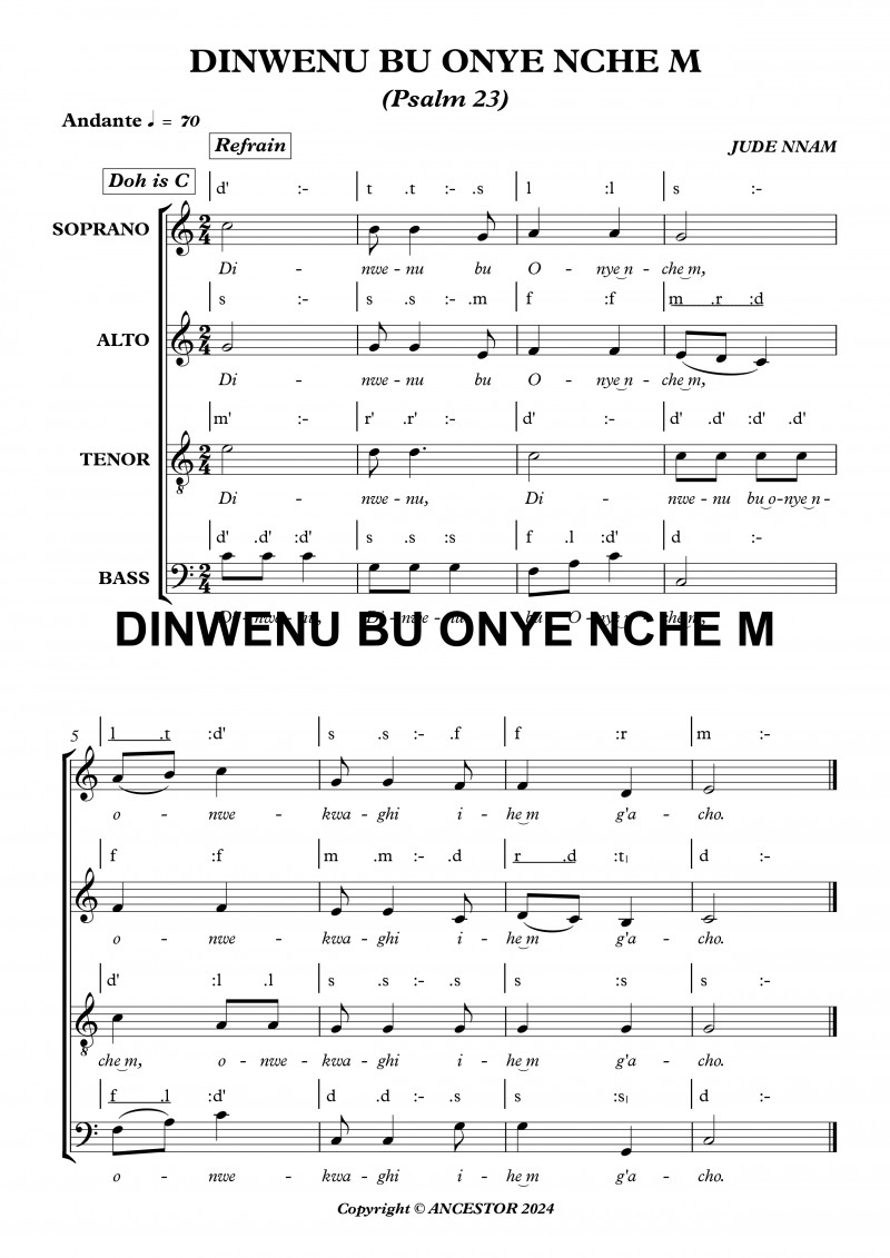 Dinwenu Bu Onye Nche M