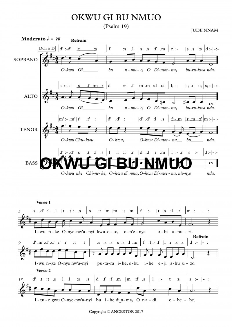 Okwu Gi Bu Nmuo
