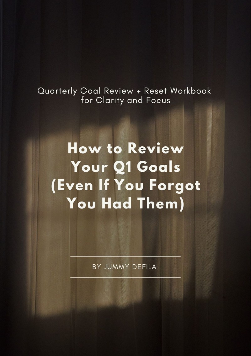 How to Review Your Q1 Goals (Even If You Forgot You Had Them)