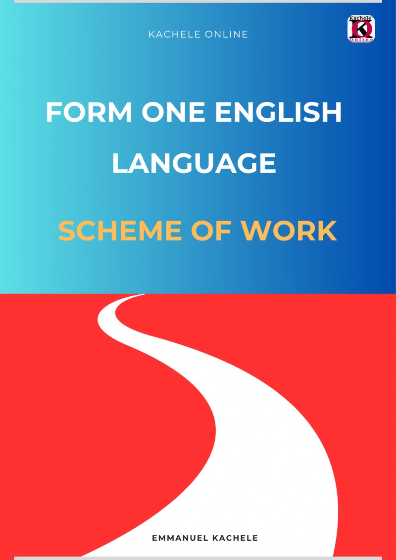 Form 1 English Scheme of Work