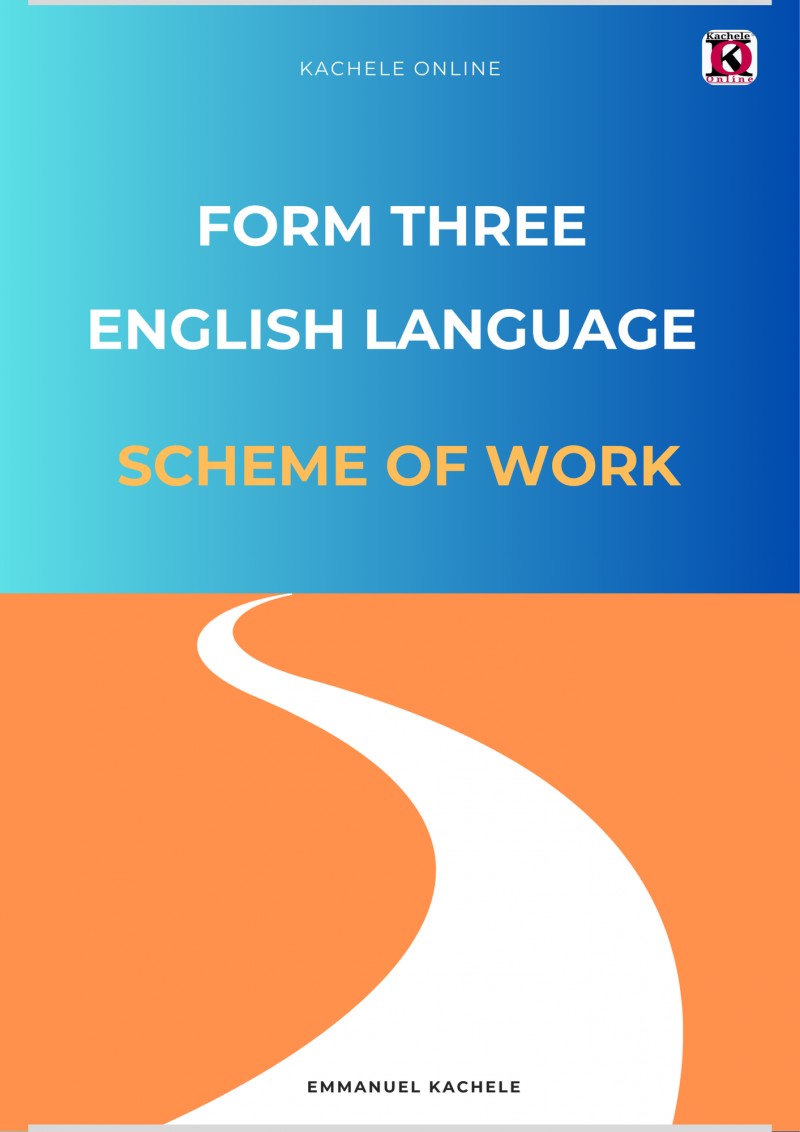 Form 3 English Scheme of Work