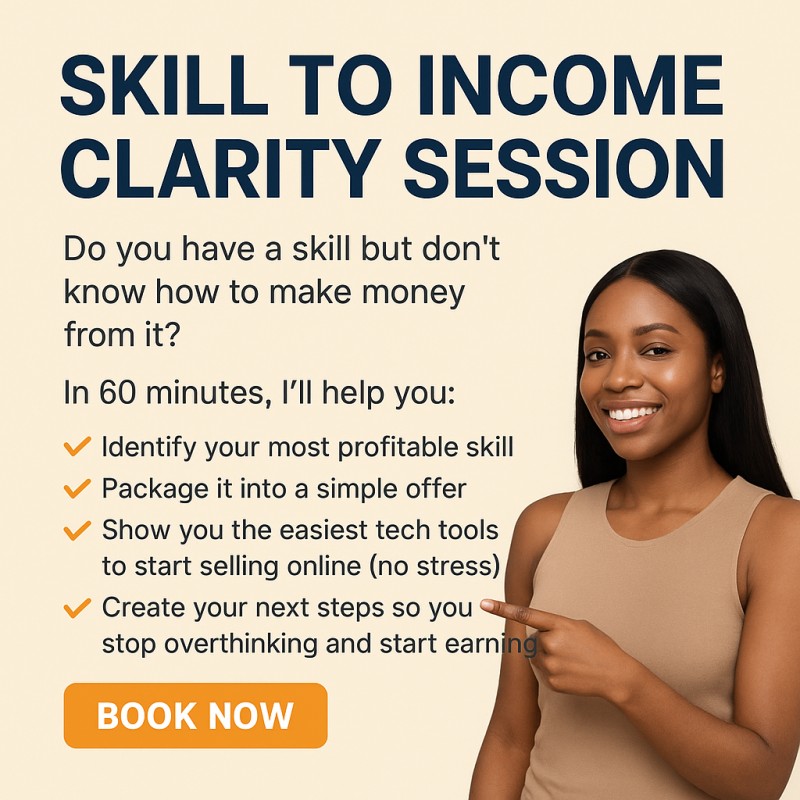 Skill to Income Clarity Session