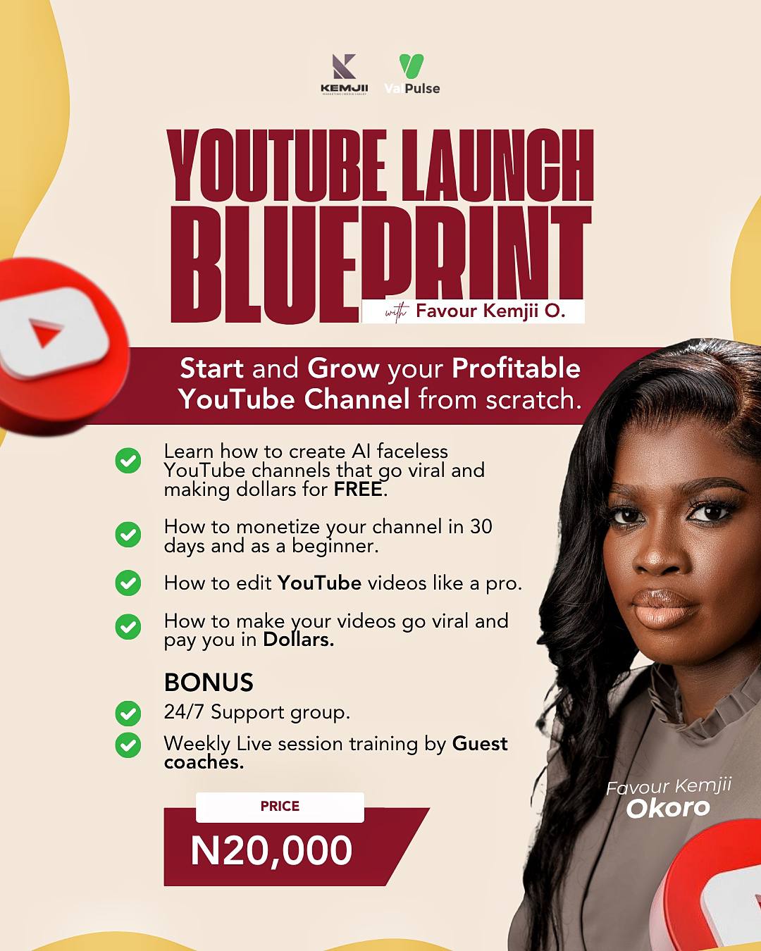 YouTube Launch Blueprint Training