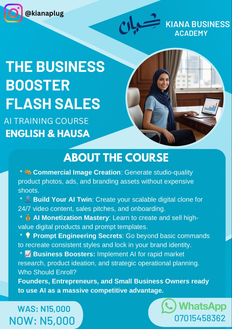 THE BUSINESS BOOSTER AI TRAINING