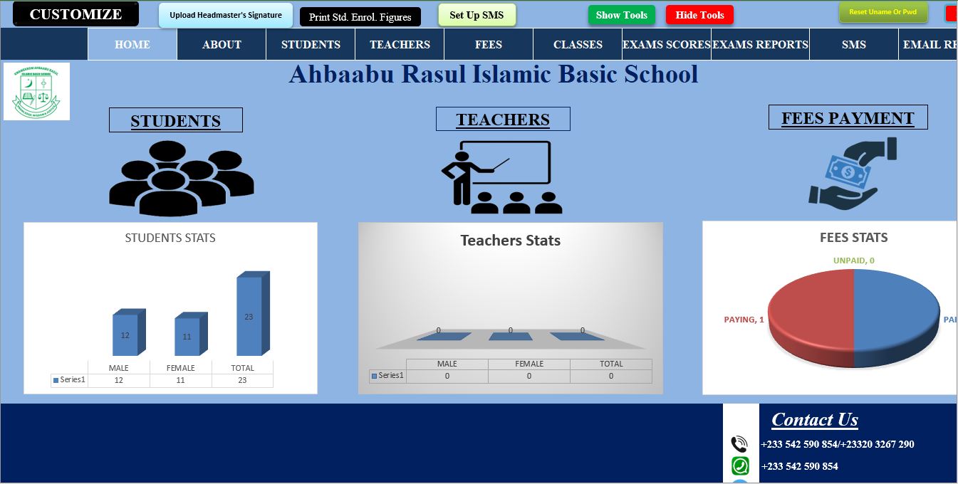 SCHOOL MANAGEMENT SYSTEM