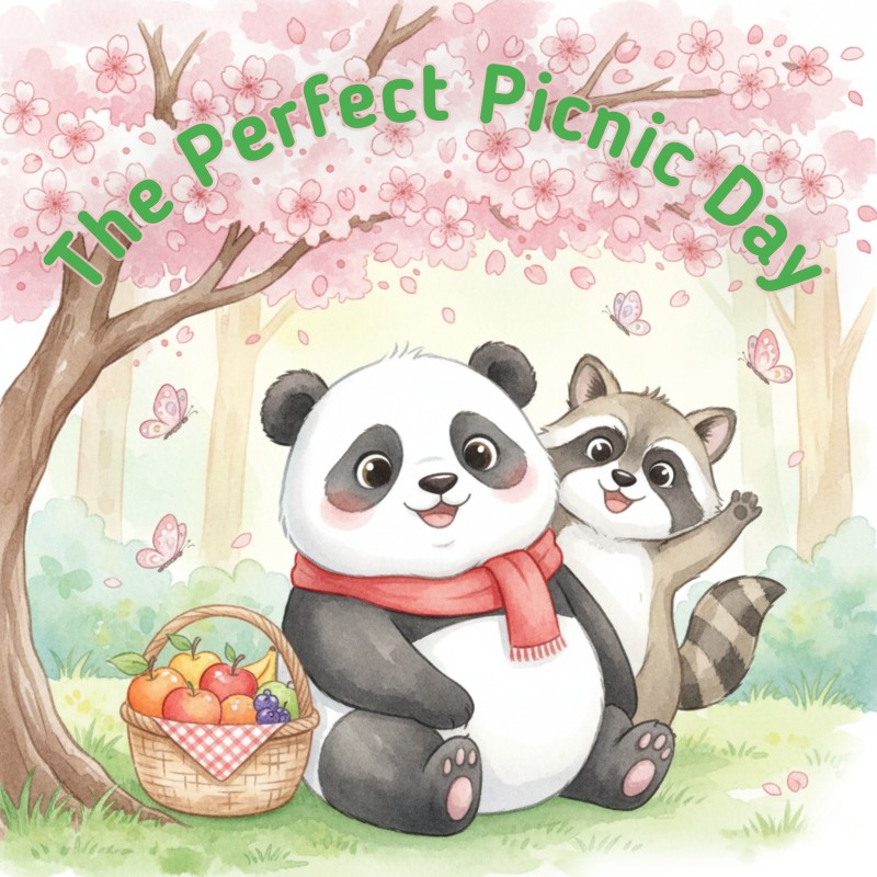 Panda's Perfect Picnic: A Picture Book About Friendship and sharing and kindness