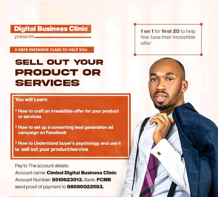 2 DAYS INTENSIVE OFFER AND LEAD GENERATION CLASS