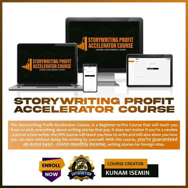 Storywriting Profit Accelerator Course
