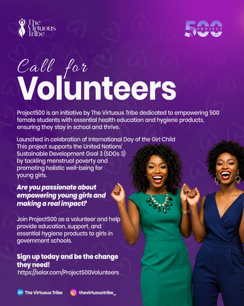 Project500 Call for Volunteers