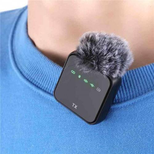 3-IN-1 WIRELESS MICROPHONE F11-2 NOISE CANCELLATION PLUG AND PLAY CONTENT CREATION