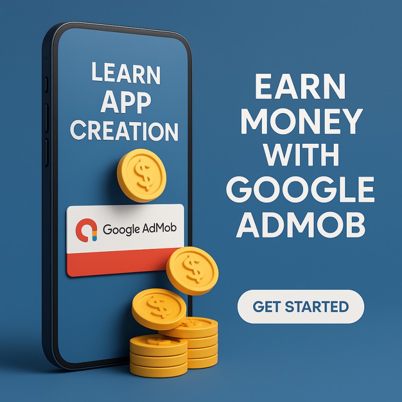Monetize & Create Mobile Apps with Google AdMob โ No Coding Needed!