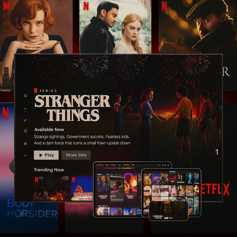 Netflix Premium + Live TV + All Sports TV (Lifetime Access Mega Pack)