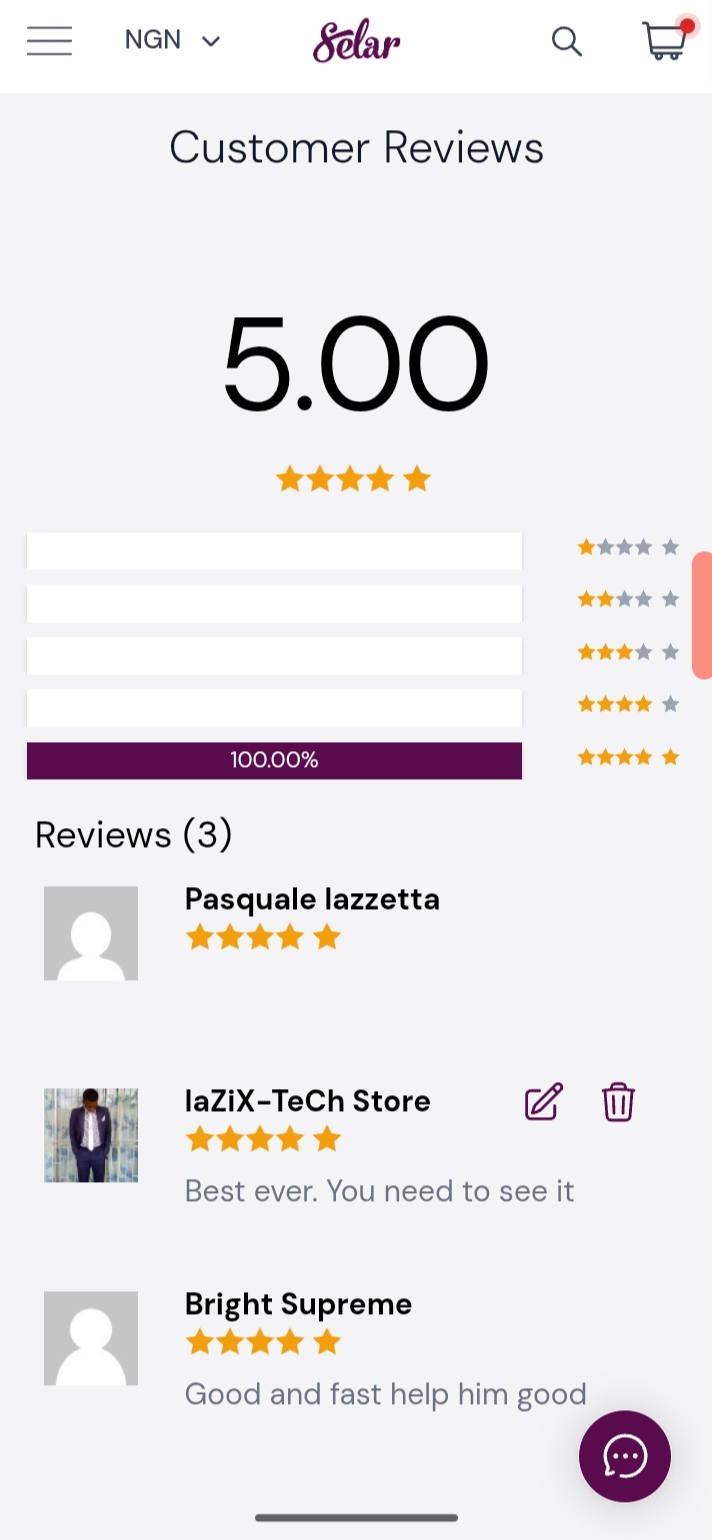 Customer review 1