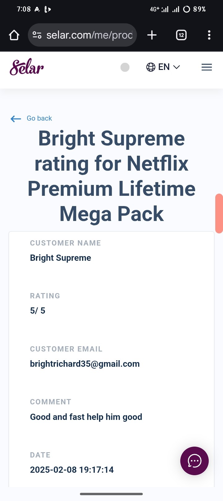 Customer review 3