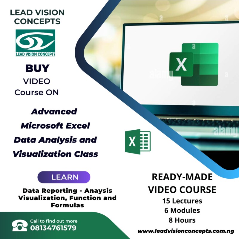 Advanced Microsoft Excel Video Course